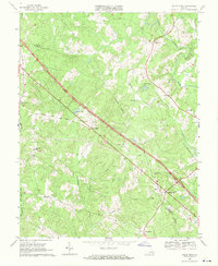 Download a high-resolution, GPS-compatible USGS topo map for South Anna, VA (1970 edition)