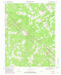Download a high-resolution, GPS-compatible USGS topo map for South Anna, VA (1981 edition)