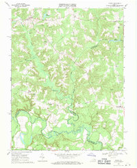 Download a high-resolution, GPS-compatible USGS topo map for Sparta, VA (1971 edition)