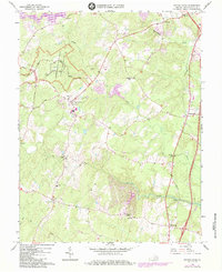 Download a high-resolution, GPS-compatible USGS topo map for Spotsylvania, VA (1984 edition)