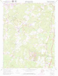Download a high-resolution, GPS-compatible USGS topo map for Spotsylvania, VA (1979 edition)