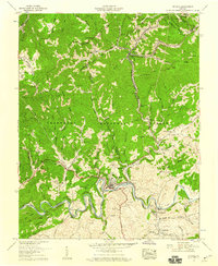 Download a high-resolution, GPS-compatible USGS topo map for St Paul, VA (1960 edition)