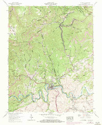 Download a high-resolution, GPS-compatible USGS topo map for St Paul, VA (1971 edition)