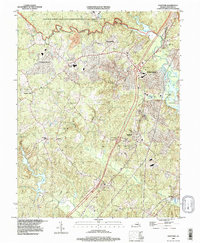 Download a high-resolution, GPS-compatible USGS topo map for Stafford, VA (1997 edition)