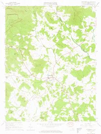 Download a high-resolution, GPS-compatible USGS topo map for Standardsville, VA (1966 edition)