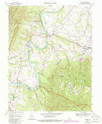 Download a high-resolution, GPS-compatible USGS topo map for Stanley, VA (1987 edition)