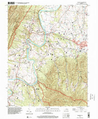 Download a high-resolution, GPS-compatible USGS topo map for Stanley, VA (2000 edition)