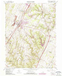 Download a high-resolution, GPS-compatible USGS topo map for Stephens City, VA (1987 edition)