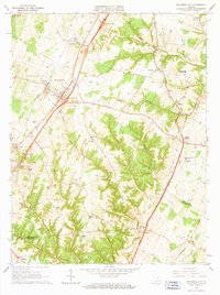 Download a high-resolution, GPS-compatible USGS topo map for Stephens City, VA (1967 edition)