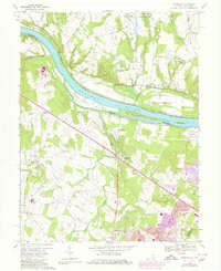 preview thumbnail of historical topo map of Sterling, VA in 1968