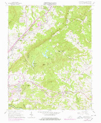 Download a high-resolution, GPS-compatible USGS topo map for Stewartsville, VA (1978 edition)