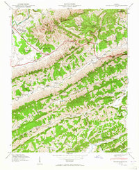 Download a high-resolution, GPS-compatible USGS topo map for Stickleyville, VA (1965 edition)