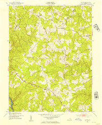 Download a high-resolution, GPS-compatible USGS topo map for Storck, VA (1954 edition)