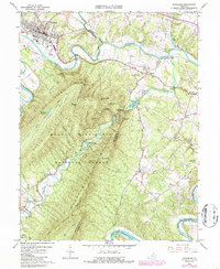 Download a high-resolution, GPS-compatible USGS topo map for Strasburg, VA (1987 edition)