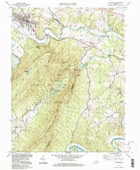 Download a high-resolution, GPS-compatible USGS topo map for Strasburg, VA (1997 edition)