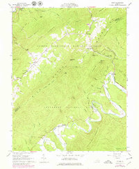 Download a high-resolution, GPS-compatible USGS topo map for Strom, VA (1979 edition)