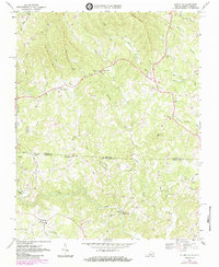 preview thumbnail of historical topo map of Patrick County, VA in 1968