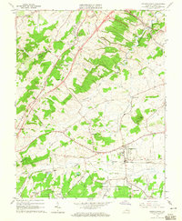 Download a high-resolution, GPS-compatible USGS topo map for Stuarts Draft, VA (1965 edition)