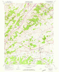 Download a high-resolution, GPS-compatible USGS topo map for Stuarts Draft, VA (1972 edition)