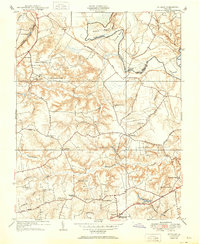 Download a high-resolution, GPS-compatible USGS topo map for Studley, VA (1951 edition)
