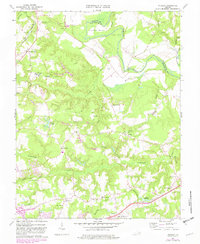 Download a high-resolution, GPS-compatible USGS topo map for Studley, VA (1982 edition)