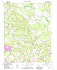 Download a high-resolution, GPS-compatible USGS topo map for Studley, VA (1994 edition)