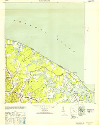 Download a high-resolution, GPS-compatible USGS topo map for Sunnybank, VA (1953 edition)