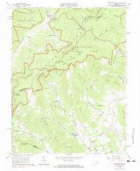 Download a high-resolution, GPS-compatible USGS topo map for Swift Run Gap, VA (1983 edition)