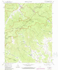 Download a high-resolution, GPS-compatible USGS topo map for Swift Run Gap, VA (1987 edition)