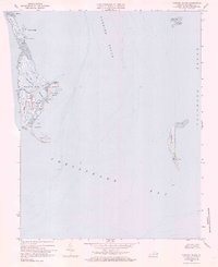 Download a high-resolution, GPS-compatible USGS topo map for Tangier Island, VA (1985 edition)