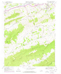 Download a high-resolution, GPS-compatible USGS topo map for Tazewell South, VA (1978 edition)