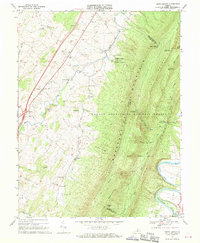 Download a high-resolution, GPS-compatible USGS topo map for Tenth Legion, VA (1970 edition)