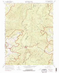 Download a high-resolution, GPS-compatible USGS topo map for Thornton Gap, VA (1991 edition)