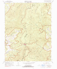 Download a high-resolution, GPS-compatible USGS topo map for Thornton Gap, VA (1991 edition)