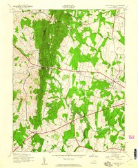Download a high-resolution, GPS-compatible USGS topo map for Thorofare Gap, VA (1960 edition)