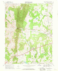 Download a high-resolution, GPS-compatible USGS topo map for Thoroughfare Gap, VA (1969 edition)
