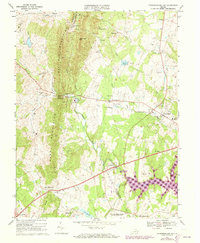 Download a high-resolution, GPS-compatible USGS topo map for Thoroughfare Gap, VA (1973 edition)