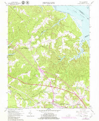 Download a high-resolution, GPS-compatible USGS topo map for Toano, VA (1979 edition)