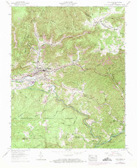Download a high-resolution, GPS-compatible USGS topo map for Toms Creek, VA (1971 edition)
