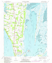 Download a high-resolution, GPS-compatible USGS topo map for Townsend, VA (1980 edition)