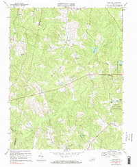 Download a high-resolution, GPS-compatible USGS topo map for Trenholm, VA (1984 edition)