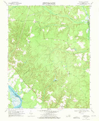 Download a high-resolution, GPS-compatible USGS topo map for Truhart, VA (1971 edition)