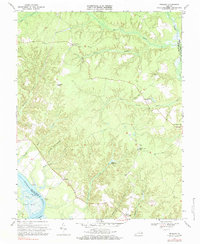 Download a high-resolution, GPS-compatible USGS topo map for Truhart, VA (1984 edition)