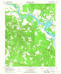 Download a high-resolution, GPS-compatible USGS topo map for Tunstall, VA (1968 edition)