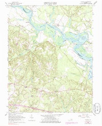 Download a high-resolution, GPS-compatible USGS topo map for Tunstall, VA (1985 edition)