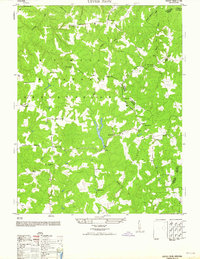 Download a high-resolution, GPS-compatible USGS topo map for Upper Zion, VA (1964 edition)