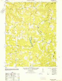 preview thumbnail of historical topo map of Caroline County, VA in 1952