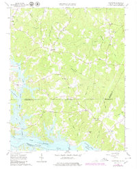 Download a high-resolution, GPS-compatible USGS topo map for Valentines, VA (1980 edition)