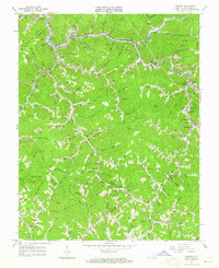 Download a high-resolution, GPS-compatible USGS topo map for Vansant, VA (1965 edition)