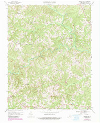 Download a high-resolution, GPS-compatible USGS topo map for Vernon Hill, VA (1990 edition)